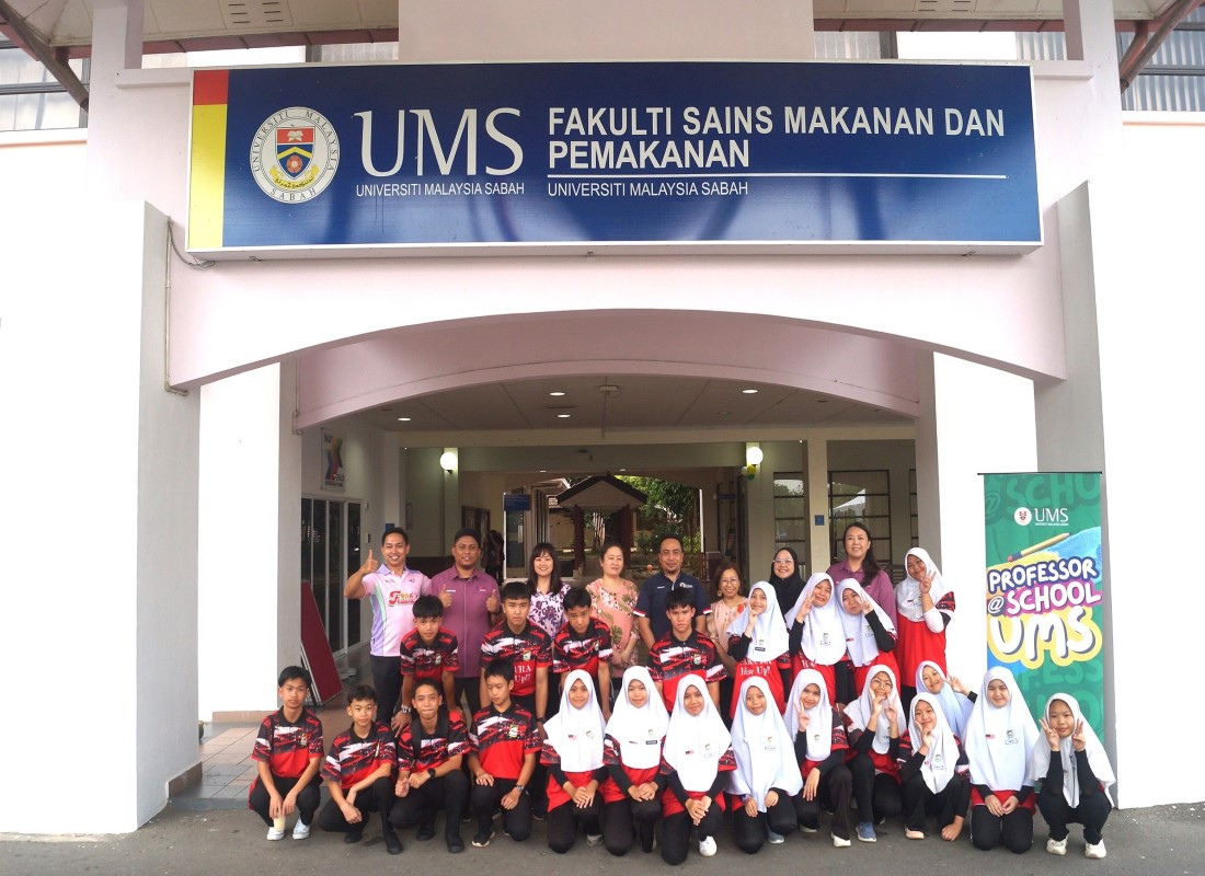 Professor@School Program: Educational Visit by SMK Kundasang to the Faculty of Food Science and Nutrition, UMS
